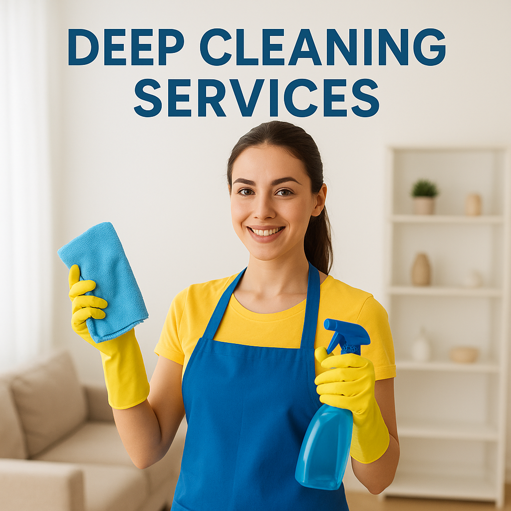 Professional deep cleaning services in Vadodara for homes and offices